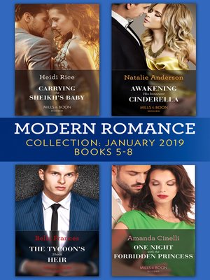 cover image of Modern Romance January Books 5-8